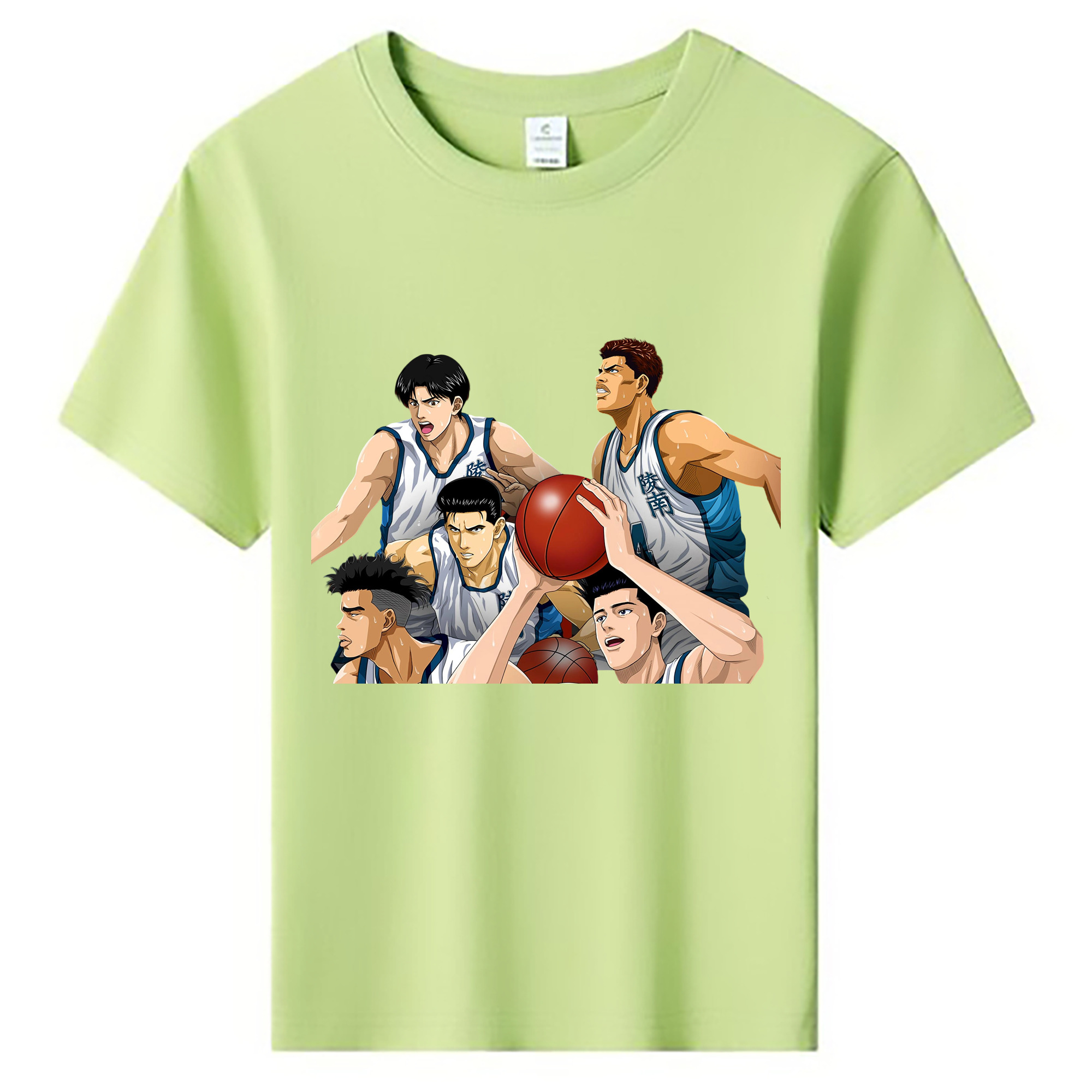 （画像用） SLAM DUNK／スラムダンク 綿100％キッズTシャツ（フロントプリント）